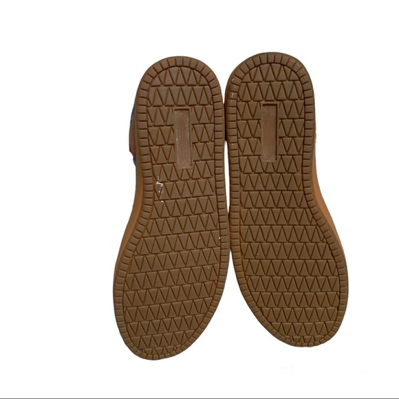 Miskeen Blue & Tan Casual Sneakers Size 11 Skater - Picture 10 of 11